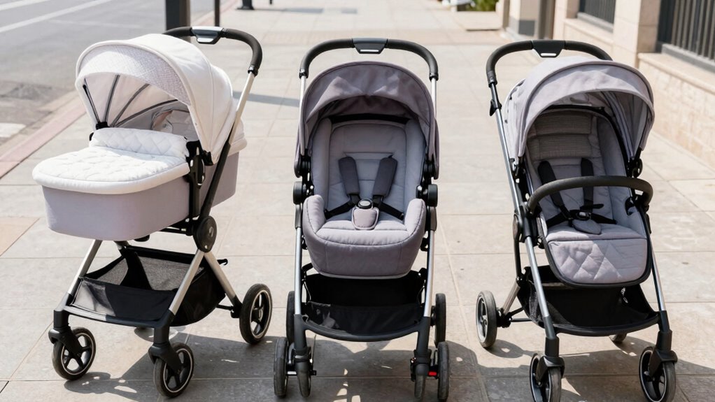stroller costs and options