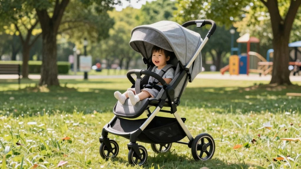 stroller features for tall parents