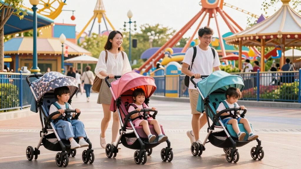 stroller size safety comfort