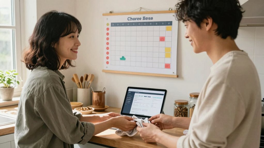 structured chores reduce conflict