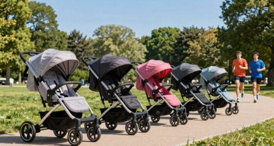 tall runners jogging strollers