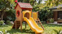 top clubhouse slide playsets