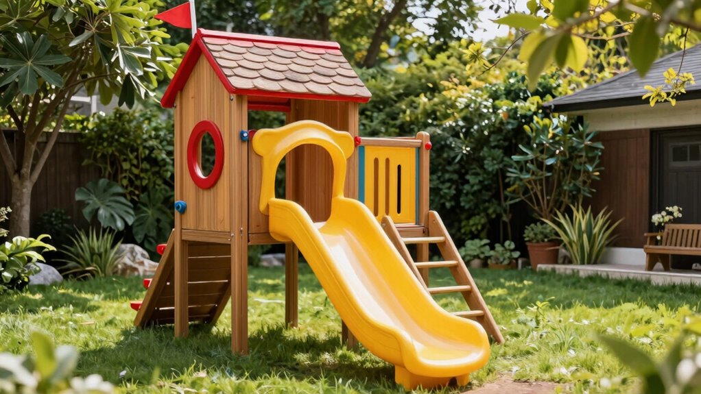 top clubhouse slide playsets