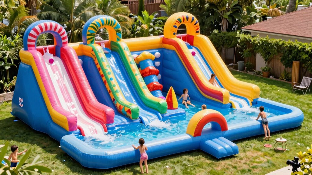 top inflatable water slides