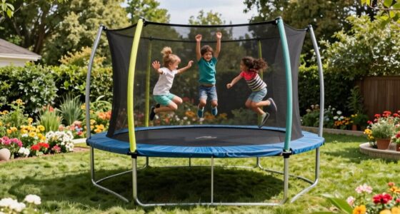 top large backyard trampolines
