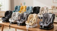 top latch booster seats