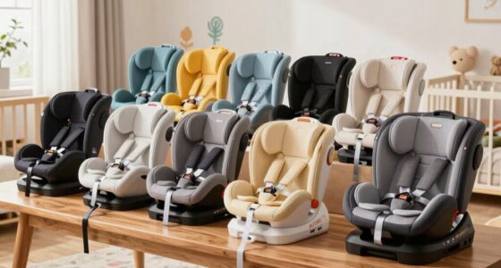 top latch booster seats