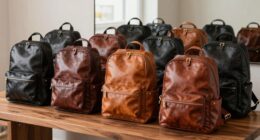 top leather diaper bags