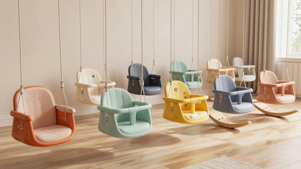 top multi motion baby swings