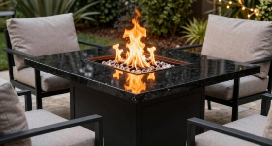 top propane fire pit