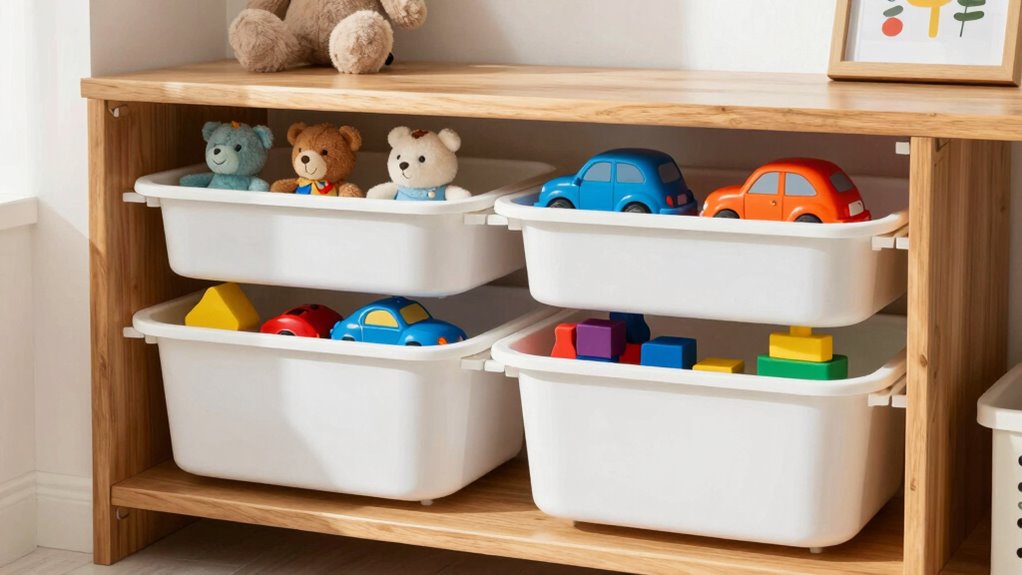 toy storage and rotation