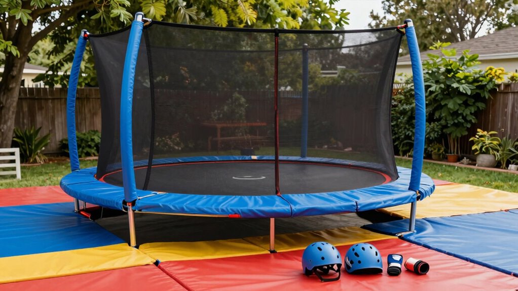 use protective padding equipment