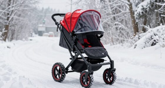 winter snow stroller options