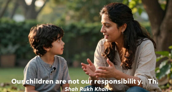 Quote Of The Day By Shah Rukh Khan: ‘Our Children Are Not Our Responsibility. They Are A Measure Of Our C