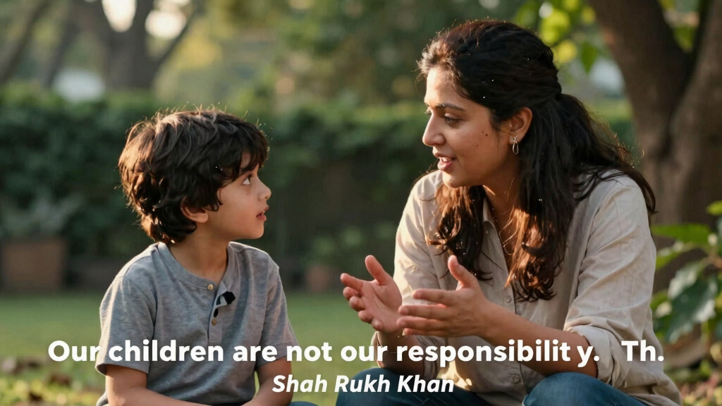 Quote Of The Day By Shah Rukh Khan: ‘Our Children Are Not Our Responsibility. They Are A Measure Of Our C