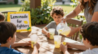 Kids Support Springville Volunteer Fire Company With A Lemonade Stand