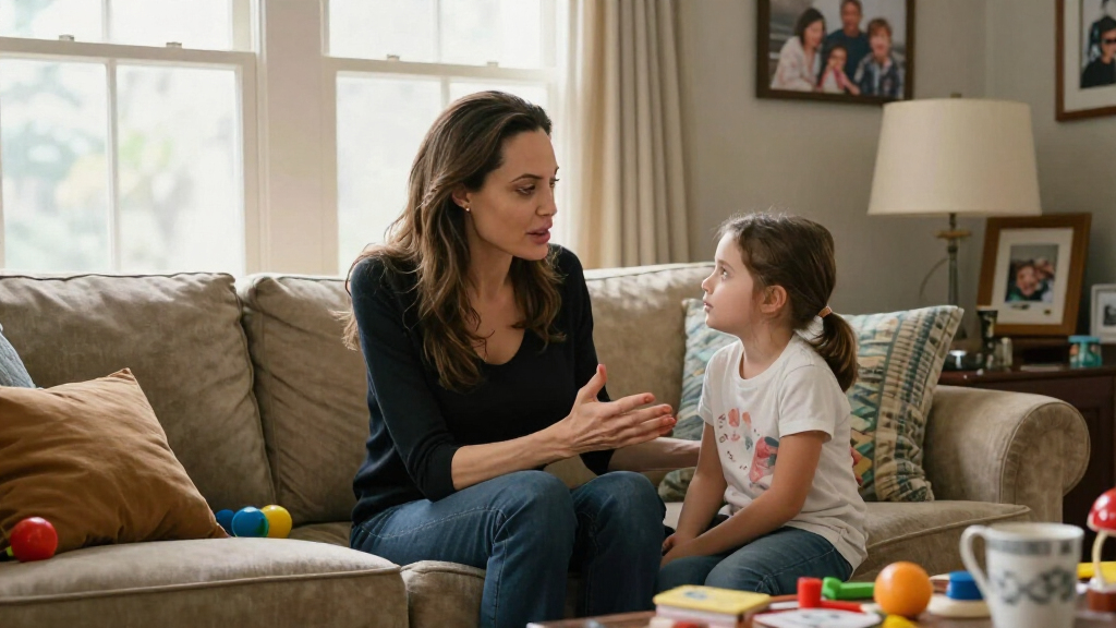 Angelina Jolie Gives Parenting Advice In Rare Comments About Her 6 Kids