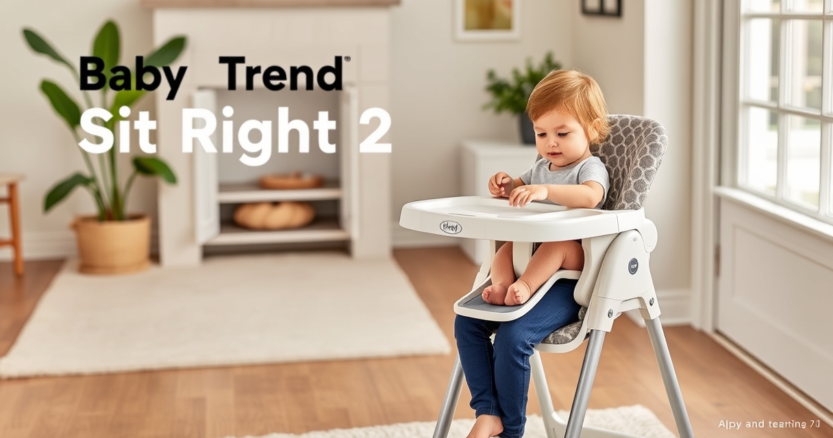 Baby Trend Sit Right 2.0 High Chair Review: September Baby Sale Pick