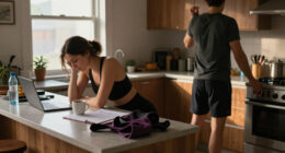 Column | Say More: He’s Up At 4 A.m. To Work Out. She’s Exhausted And Alone With Their Kid.