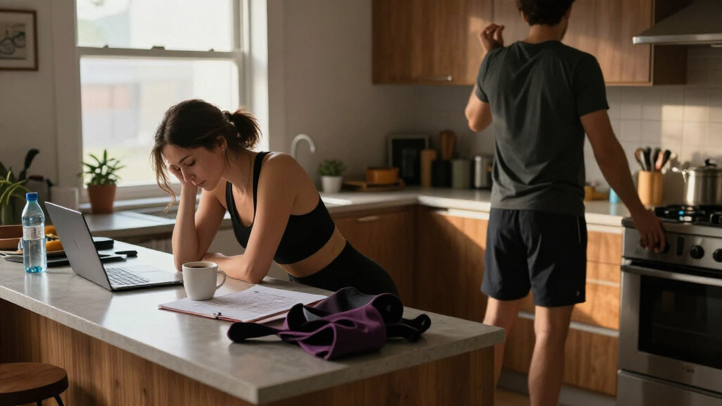 Column | Say More: He’s Up At 4 A.m. To Work Out. She’s Exhausted And Alone With Their Kid.