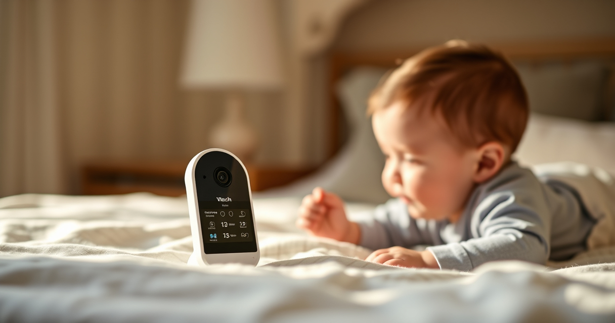 VTech Smart WiFi Baby Monitor for September Nights