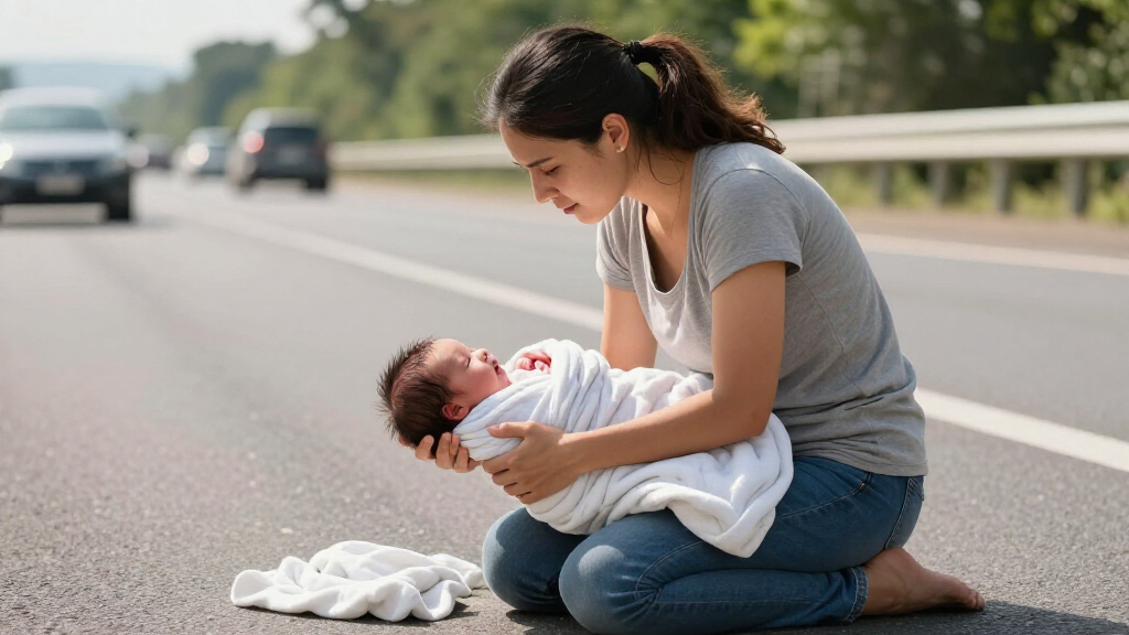 Woman Gives Birth On Highway In Hamburg & Schleswig-Holstein